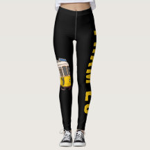 De Zwarte Lissabon Tram 28 Leggings