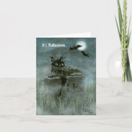 De zwarte Maan van de Knuppels van het Kerkhof van Kaart (Voorkant)