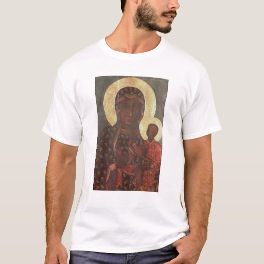 De zwarte Madonna van Jasna Gora T-shirt (Voorkant)
