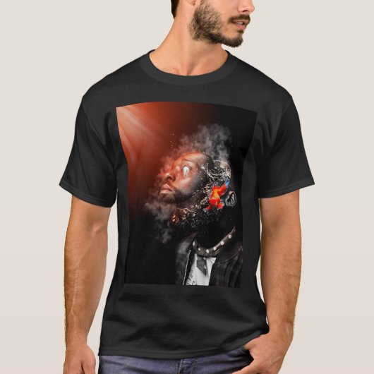 De Zwarte Man T-shirt (Voorkant)