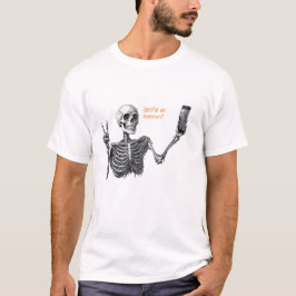 De zwarte man voor Halloween 📱 💀 T-shirt