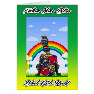 De zwarte Meisjes schommelen!