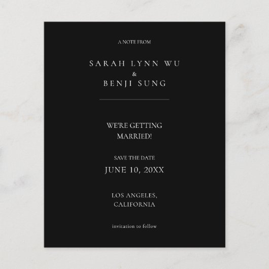 De zwarte Minimalistische Mod 2V2 van de begroting (Voorkant)