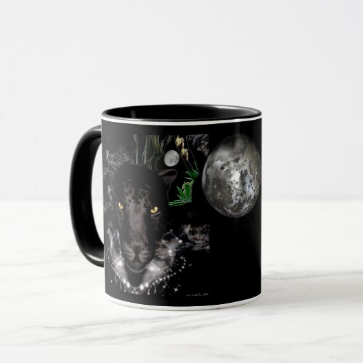 De zwarte Mok (Voorkant links)