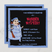 De zwarte moord op de Mob Boss-mysterie Kaart (Voorkant / Achterkant)