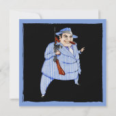 De zwarte moord op de Mob Boss-mysterie Kaart (Achterkant)