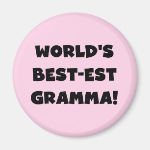De Zwarte of het Wit van Gramma van het best-est-B Magneet