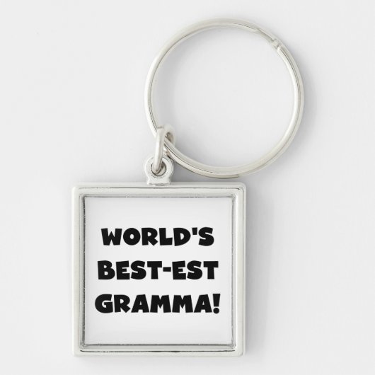De Zwarte of het Wit van Gramma van het Sleutelhanger (Voorkant)