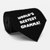 De Zwarte of het Wit van Gramma van het Stropdas (Opgerold)