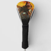 DE ZWARTE OLIJF VAN DE KAT GOLFHEADCOVER (Voorkant)