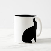 DE ZWARTE RABBIT TWEEKLEURIGE KOFFIEMOK (Voorkant rechts)