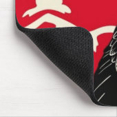 De zwarte rij muismat (Hoek)