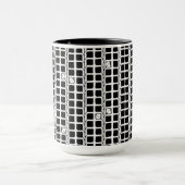 De zwarte Ringer-Mok in de Bossen Mok (Midden)