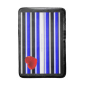 De zwarte royal van SlipperyJoe's Gay Leather Prid Badmat (Voorkant Verticaal)