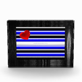 De zwarte royal van SlipperyJoe's Gay Leather Prid Fotoblokken (Voorkant)