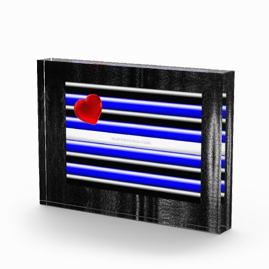 De zwarte royal van SlipperyJoe's Gay Leather Prid Fotoblokken (Rechts)