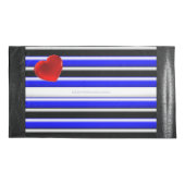 De zwarte royal van SlipperyJoe's Gay Leather Prid Kussensloop (Achterkant)