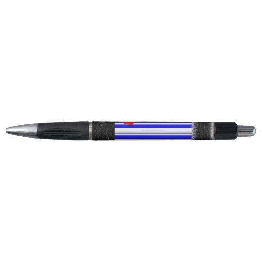 De zwarte royal van SlipperyJoe's Gay Leather Prid Pen (Voorkant)