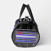 De zwarte royal van SlipperyJoe's Gay Leather Prid Plunjezak (Rechts)