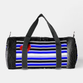 De zwarte royal van SlipperyJoe's Gay Leather Prid Plunjezak (Achterkant)