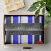 De zwarte royal van SlipperyJoe's Gay Leather Prid Tissuepapier (Geschenk)