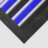 De zwarte royal van SlipperyJoe's Gay Leather Prid Tissuepapier (Detail)