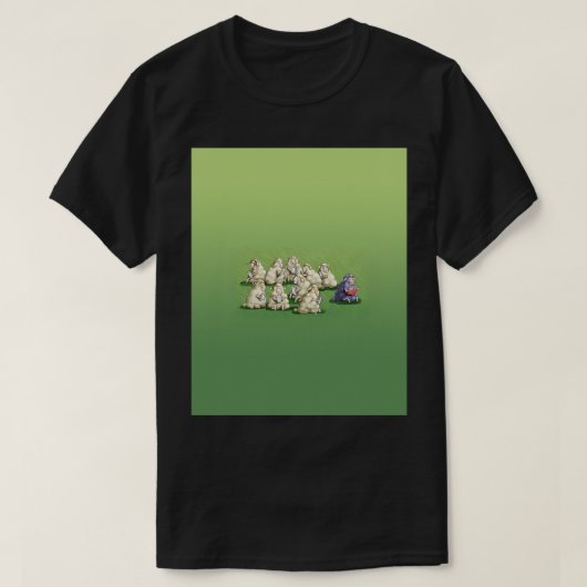 de zwarte schaap gebruikt geen gevangeniscel Graph T-shirt (Design voorkant)