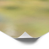 De zwarte staart op zijn tak perfect poster (Hoek)