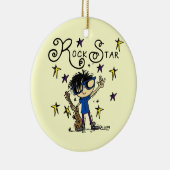 De zwarte Ster van de Rots van de Jongen van het Keramisch Ornament (Rechts)