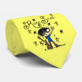 De zwarte Ster van de Rots van de Jongen van het Stropdas (Opgerold)