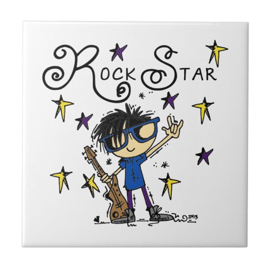 De zwarte Ster van de Rots van de Jongen van het Tegeltje (Voorkant)