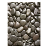 De Zwarte Stone-achtergrond van Rock - Gepersonali Foto Afdruk (Voorkant)