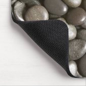 De Zwarte Stone-achtergrond van Rock - Gepersonali Muismat (Hoek)