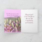 De zwarte Sympathie Swallowtail kaart-past aan Kaart (Binnen)