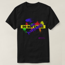 De zwarte T-Shirt van de Mannen van Grenzen niet k