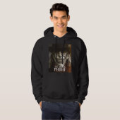 DE ZWARTE TELEFOON DARK BLACK HOODIE (Voorkant volledig)