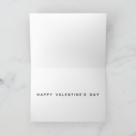 De zwarte Valentijnse Kaart van de Liefde van het (Binnen)