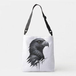 De zwarte valk crossbody tas