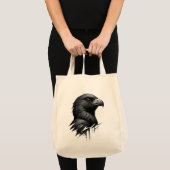 De zwarte valk tote bag (Voorkant (product))