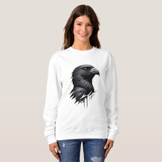 De zwarte valk trui (Voorkant volledig)