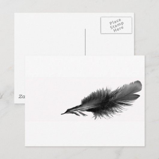 De Zwarte van de veer Briefkaart (Voorkant / Achterkant)