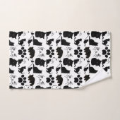 DE ZWARTE VANGSTPATRONEN HANDDOEK (Handdoek)