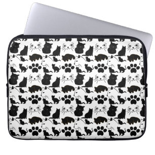 DE ZWARTE VANGSTPATRONEN LAPTOP SLEEVE