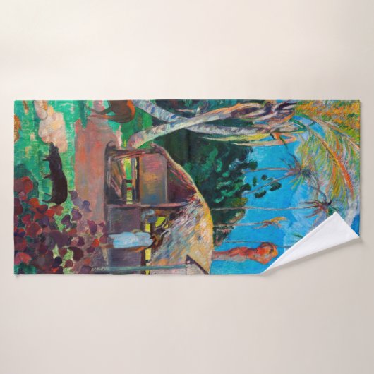 De zwarte varkens, Gauguin Badhanddoek (Badhanddoek)