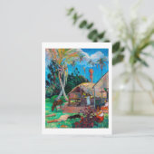 De zwarte varkens, Gauguin Briefkaart (Staand voorkant)