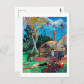 De zwarte varkens, Gauguin Briefkaart (Voorkant / Achterkant)