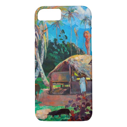 De zwarte varkens, Gauguin Case-Mate iPhone Case (Achterkant)