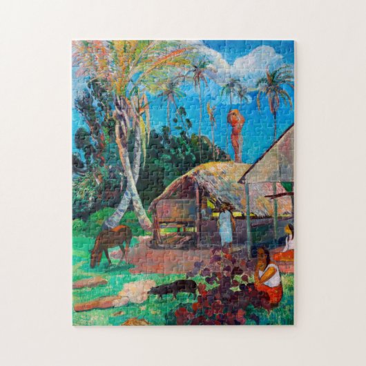 De zwarte varkens, Gauguin Legpuzzel (Verticaal)