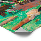 De zwarte varkens, Gauguin Poster (Hoek)