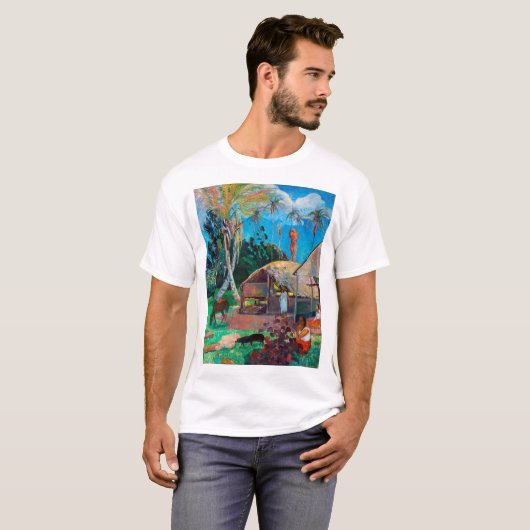 De zwarte varkens, Gauguin T-shirt (Voorkant volledig)